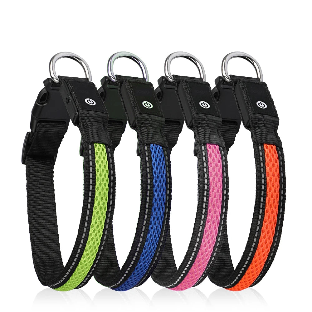 LED Luminous Safety Dog Collar