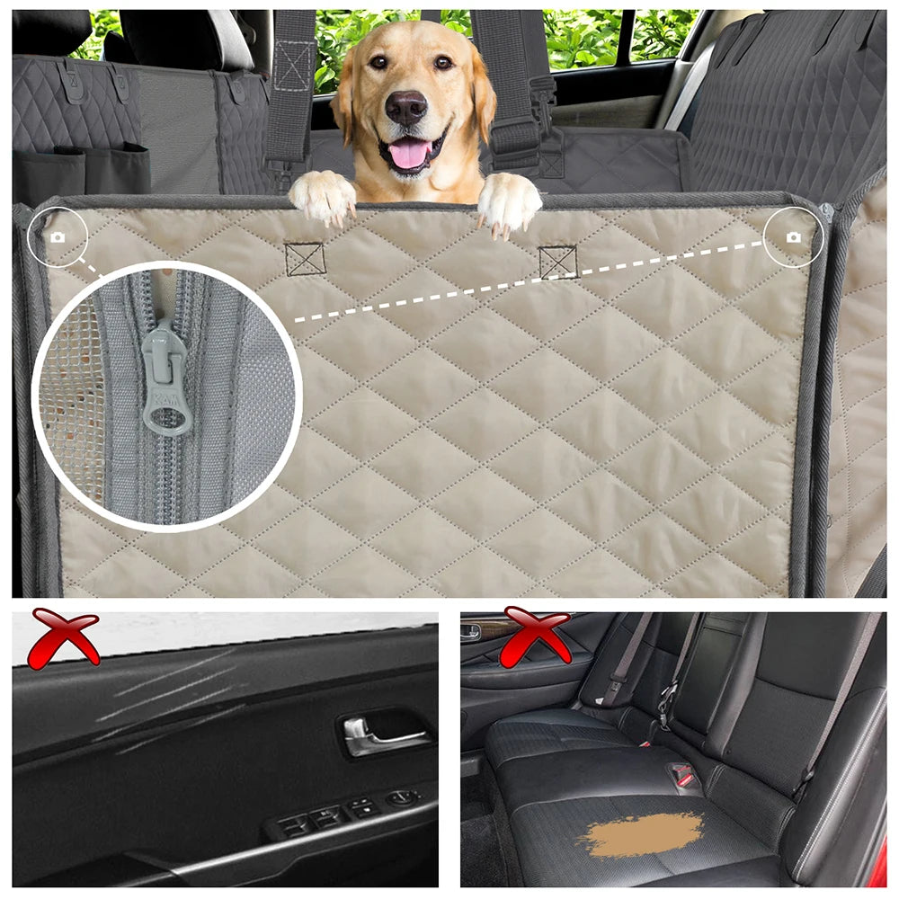 Waterproof Backseat Pet Car Seat Cover