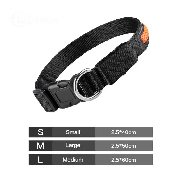 LED Luminous Safety Dog Collar