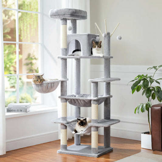 Indoor Large Cats Tall Cat Tower for Fat Cats