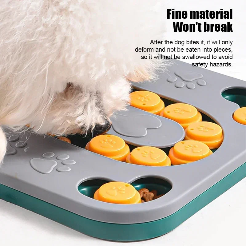 Dog Puzzle Toy, Slow Feeder/Food Dispenser, Interactive For IQ Training And Mental Enrichment