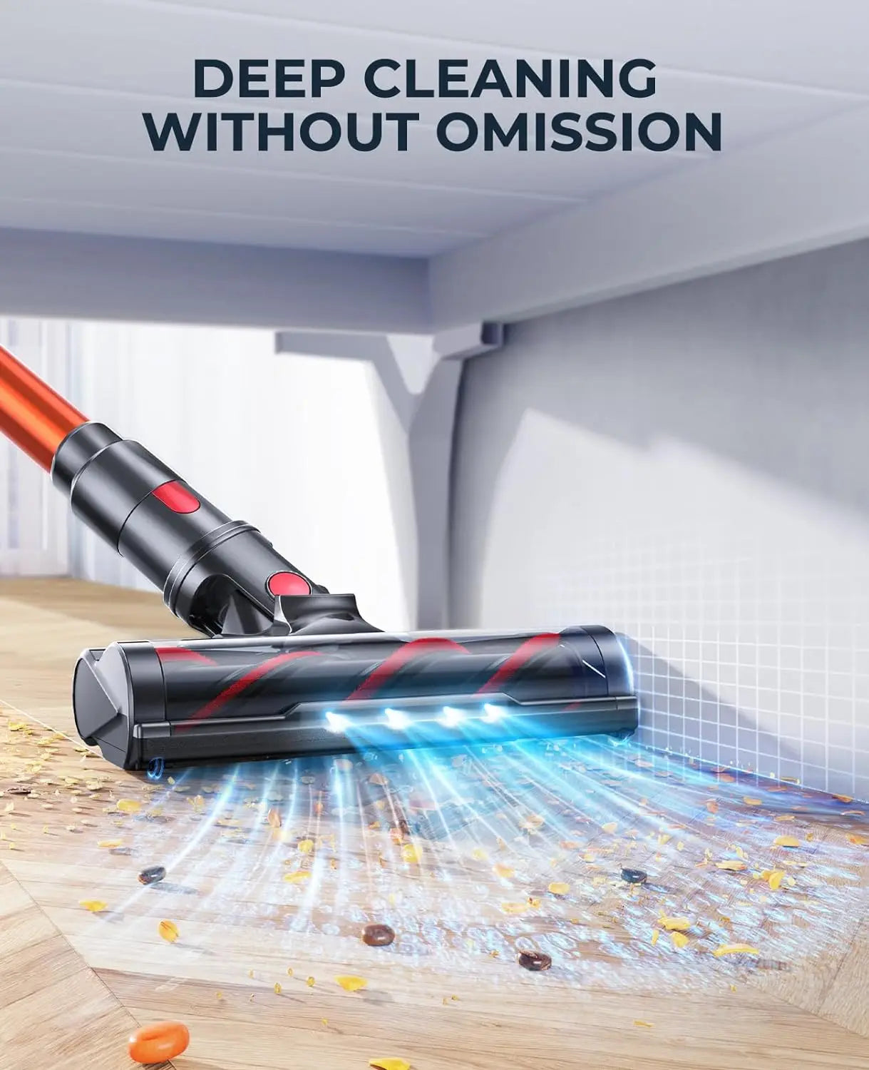 Powerful Cordless Vacuum Cleaner Home Appliance