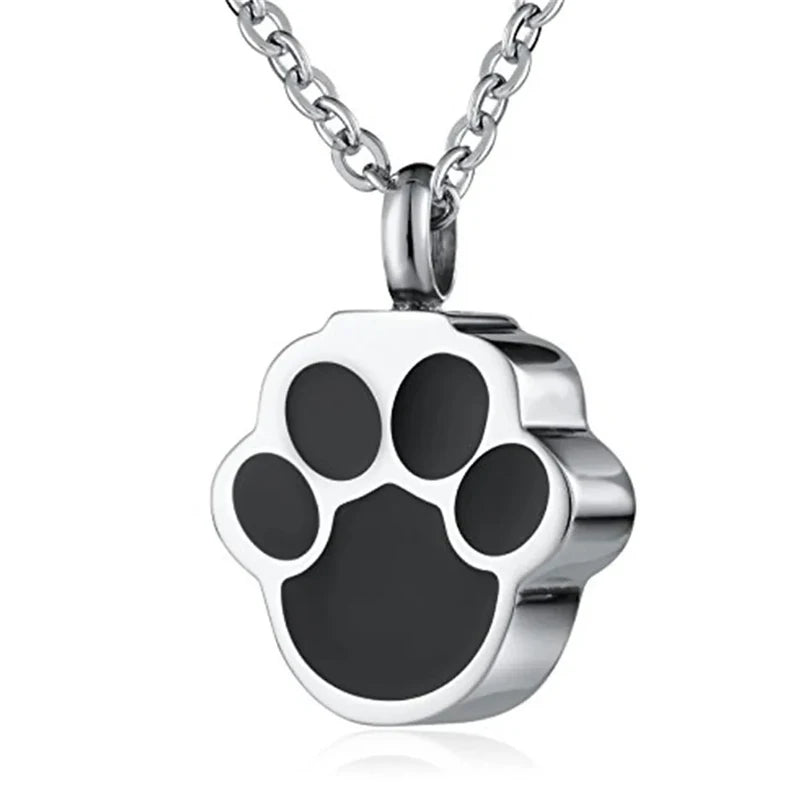 Exquisite and Elegant Paw Print Necklace