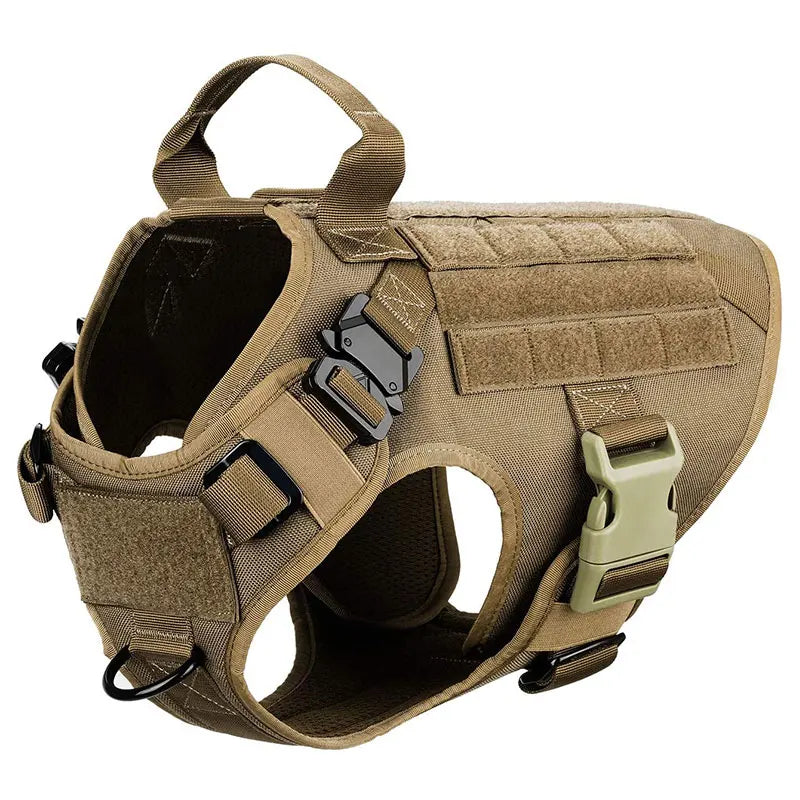 Tactical Dog Harness And Leash Set