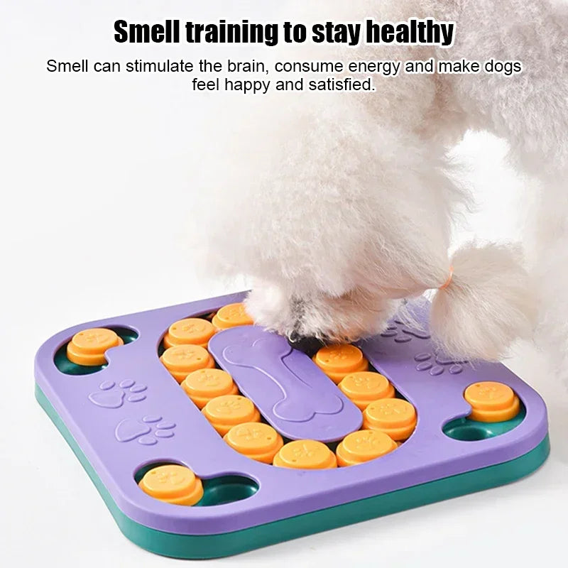 Dog Puzzle Toy, Slow Feeder/Food Dispenser, Interactive For IQ Training And Mental Enrichment