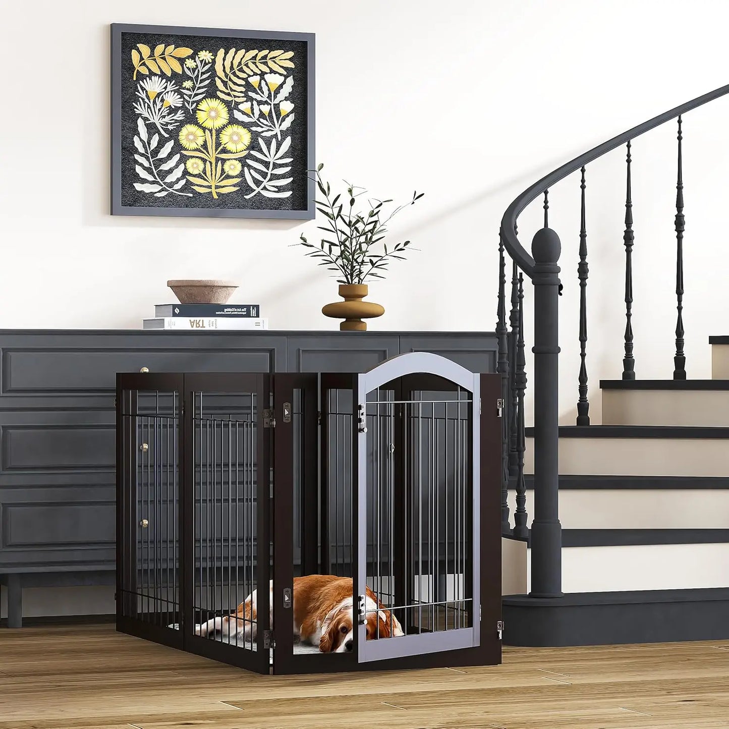 Dog gate, Doorway, Stairs, Pet/Puppy Safety Fence