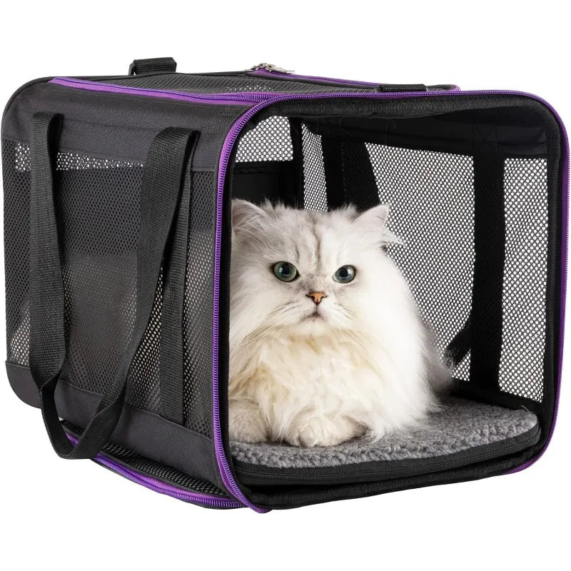 Soft Pet Carrier for Large and Medium Cats,