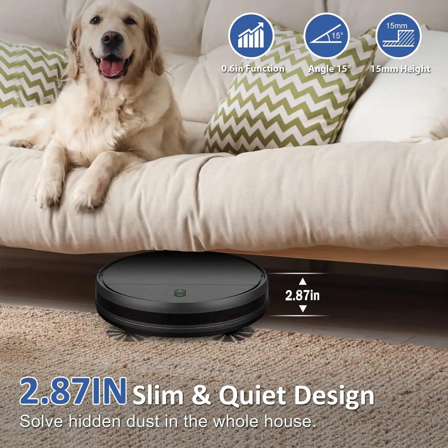 ZCWA Robot Vacuum Cleaner Auto Charging