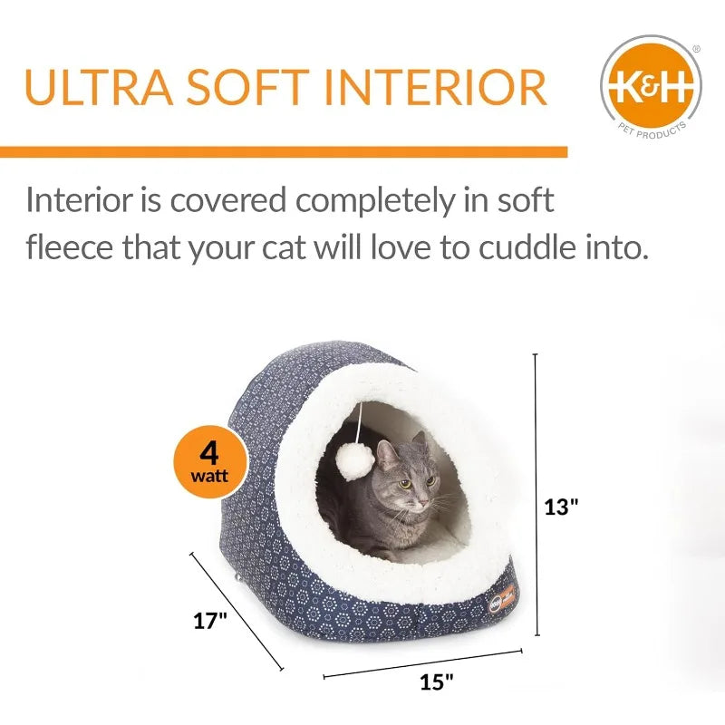 Thermo-Pet Cave Heated Cat Bed