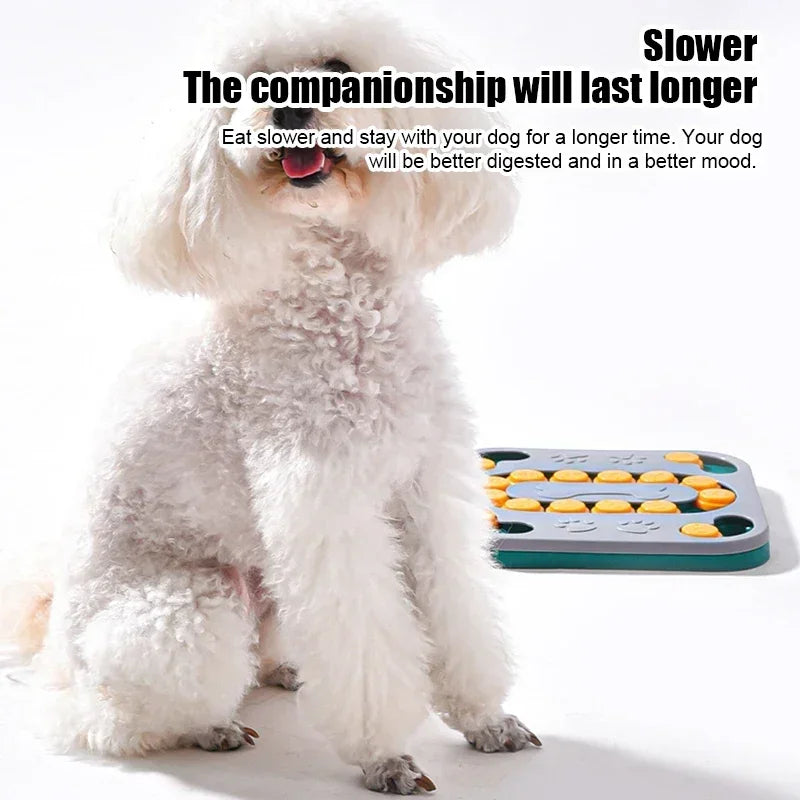 Dog Puzzle Toy, Slow Feeder/Food Dispenser, Interactive For IQ Training And Mental Enrichment