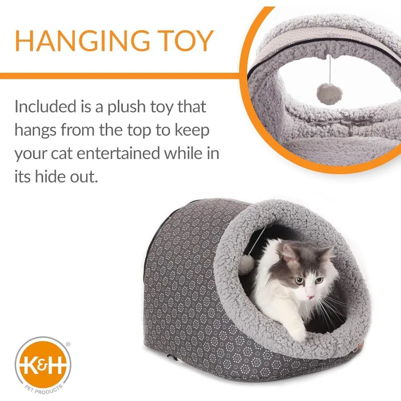 Thermo-Pet Cave Heated Cat Bed