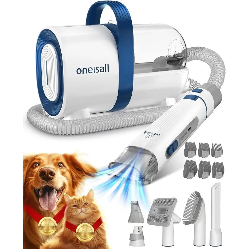 Dog Hair Vacuum & Dog Grooming Kit