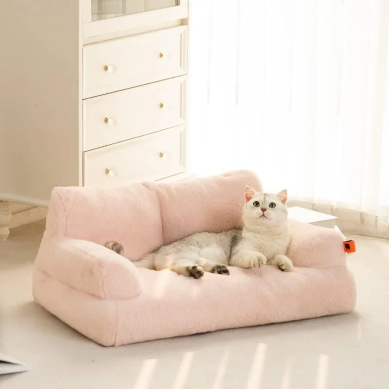 Washable Cat Beds for Medium Small Dogs & Cats up to 25 lbs