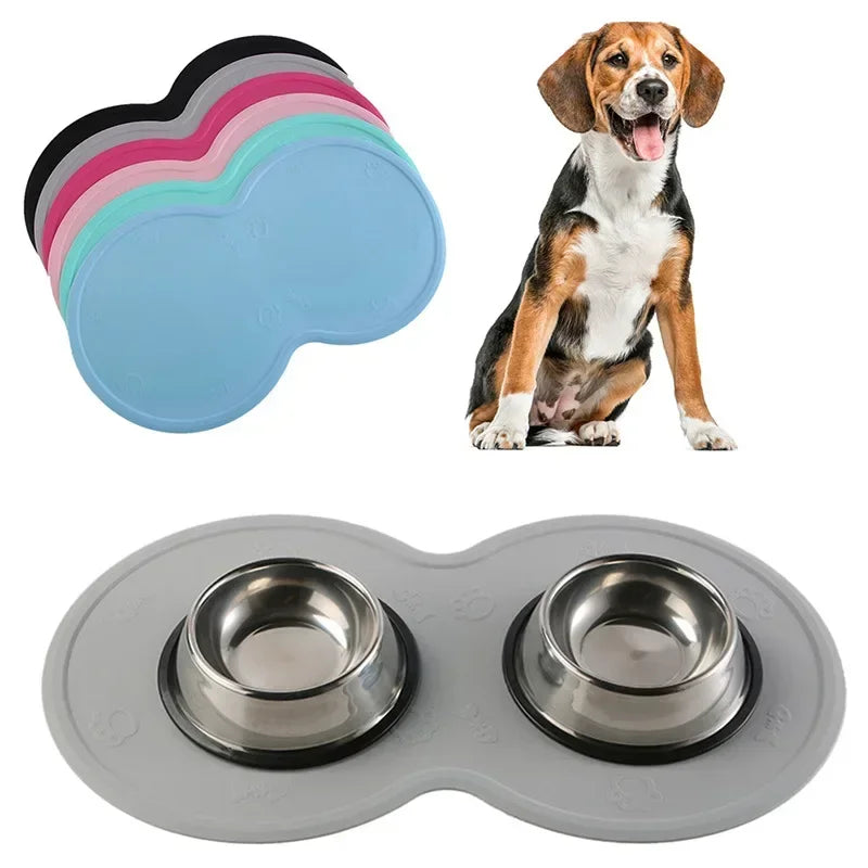 Pet Feeding Mat Pad, Cute Cloud Shape Silicone Placement Mat