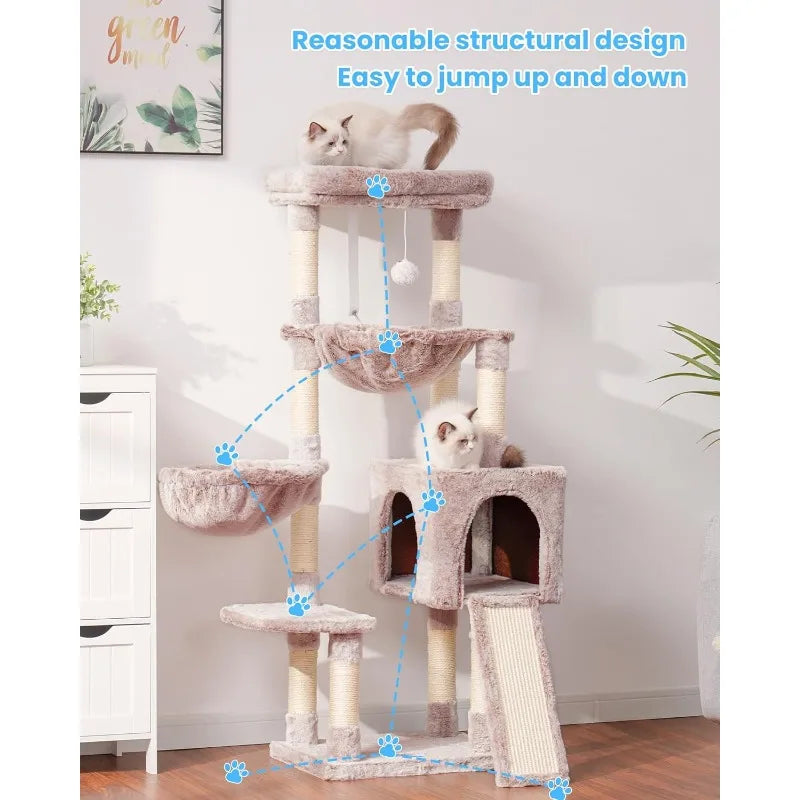 Indoor Cat Tree, Cat Tower