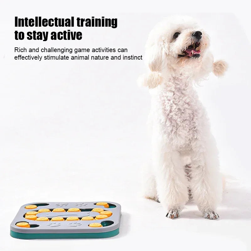 Dog Puzzle Toy, Slow Feeder/Food Dispenser, Interactive For IQ Training And Mental Enrichment