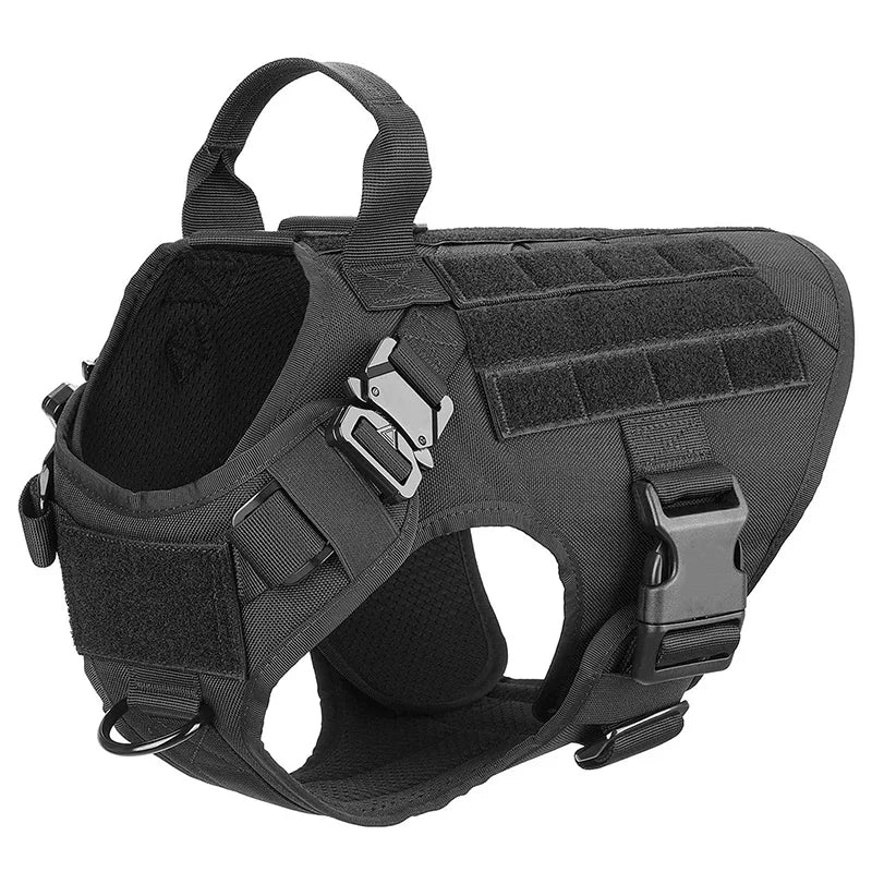 Tactical Dog Harness And Leash Set