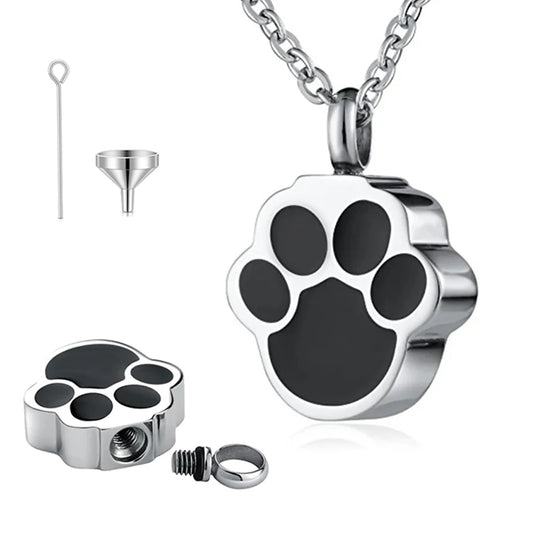 Exquisite and Elegant Paw Print Necklace