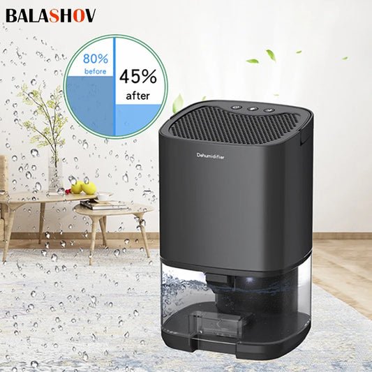 110V US Portable Air Dehumidifier with Basic Air Filter for Home Room Office Moisture Absorbers Machine Anti Humidity Air Dryer