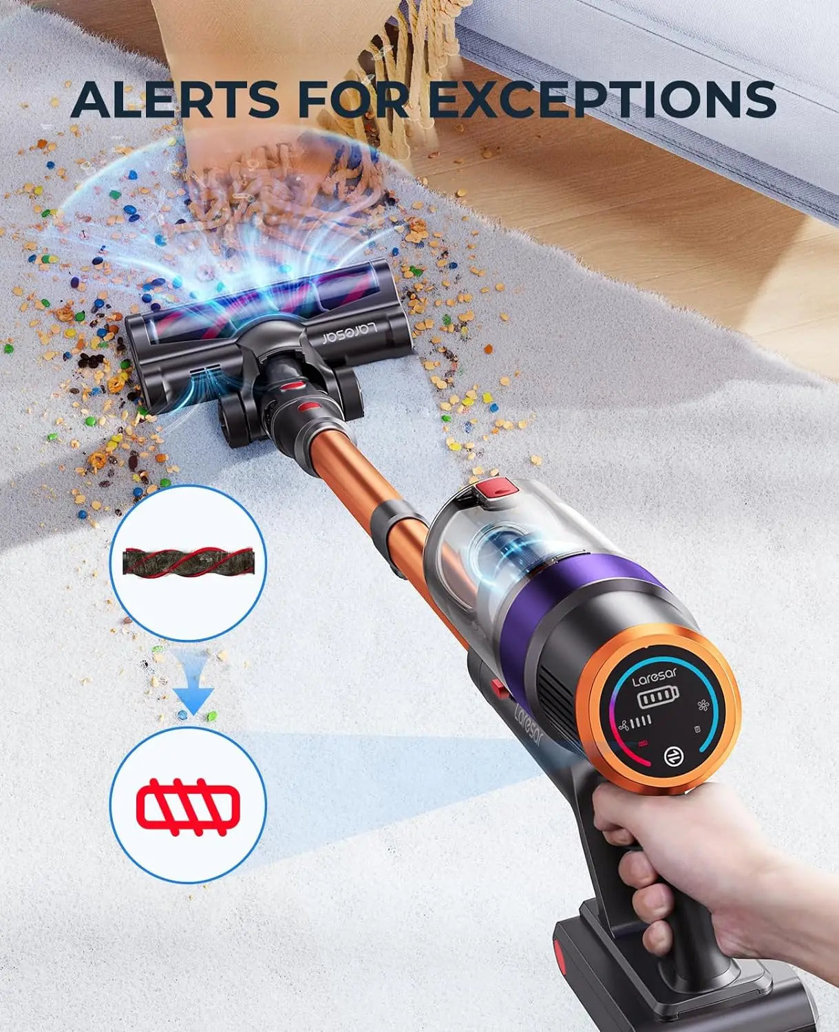 Powerful Cordless Vacuum Cleaner Home Appliance