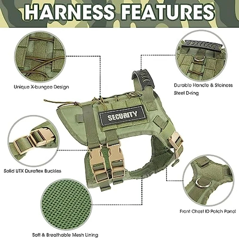 Tactical Dog Vest Harness