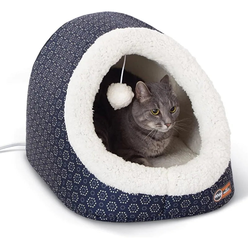 Thermo-Pet Cave Heated Cat Bed